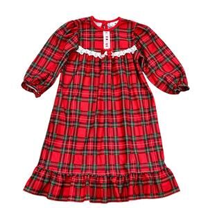 LAURA DARE Girls Christmas Nightgown 2T
